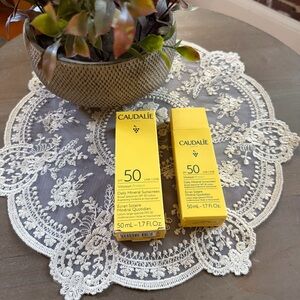 TWO Caudalie Vinosun Protect Brightening Daily Mineral Face Sunscreen SPF 50